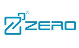 Logo for ZERO featuring a stylized blue letter Z followed by the word ZERO in a bold, sans-serif font.